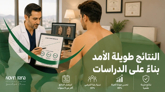 النتائج طويلة الأمد بناءً على الدراسات